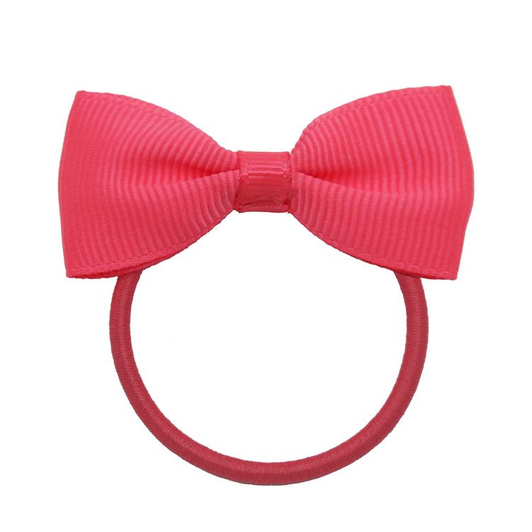 Elastic Hair Rope Ribbon with Bow for Kids Stretch Hair Tie & Ponytail Hair Cycle Baby Bow Hairbands for Toddlers & Girls