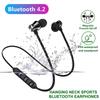 Магнитные Беспроводные Bluetooth 4.2 Наушники Спортивная Гарнитура Водонепроницаемые Вкладыши Наушники На Шейном Ободке С Микрофоном Для iPhone Huawei Телефона
