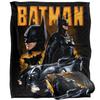The Flash Pose Batman Blanket