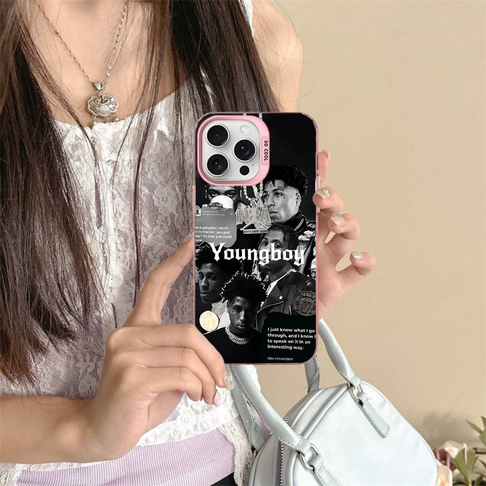 Singer YoungBoy Never Broke Again Phone Cases For IPhone 17 16e 15 14 13 12 11 Plus Pro Max ProMax Colorful Covers
