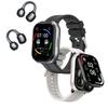 D12 HD Screen Classic Watch Headphone Portable Multi Dementional Health Watch All Round Motion Smart Watch for Men Women