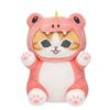 Mofusand Wild Cat Big Plush Toy, 2 Types, Approx. 25cm (Pink)