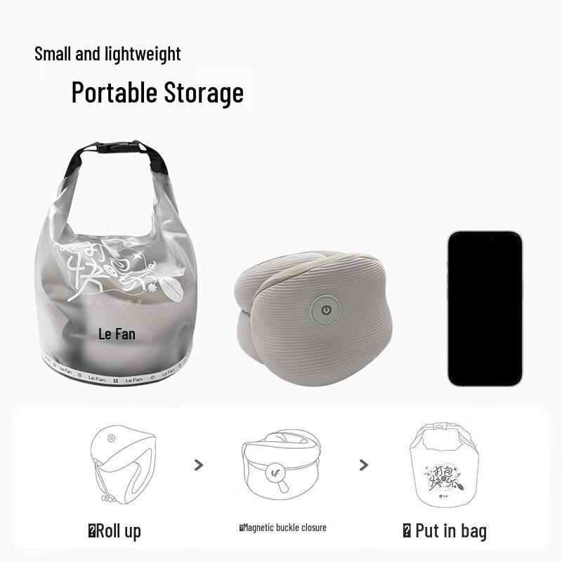 Подушка-массажер для шеи U-образной формы Leravan