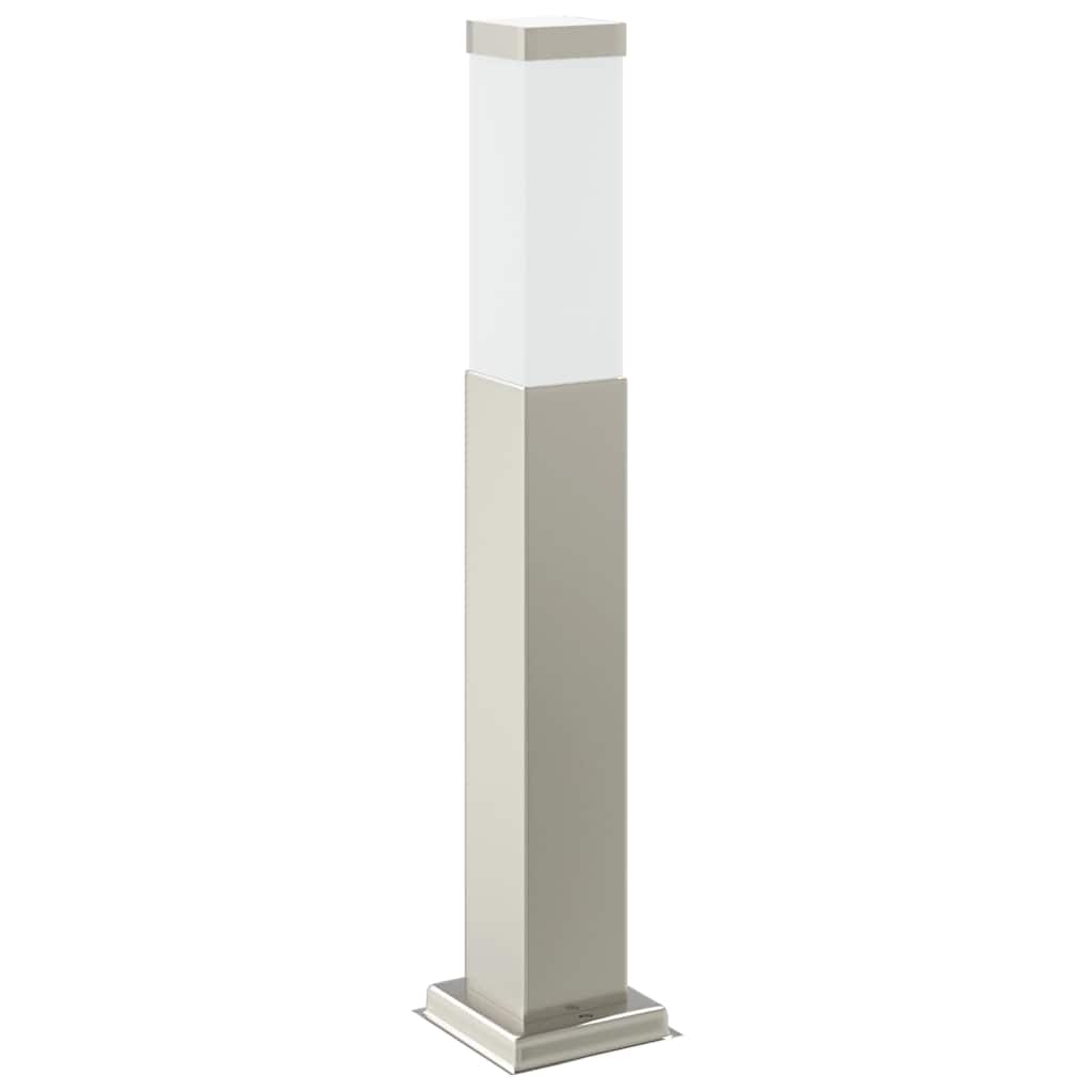 Bollard Light with Socket 50 cm Stainless Steel IP44