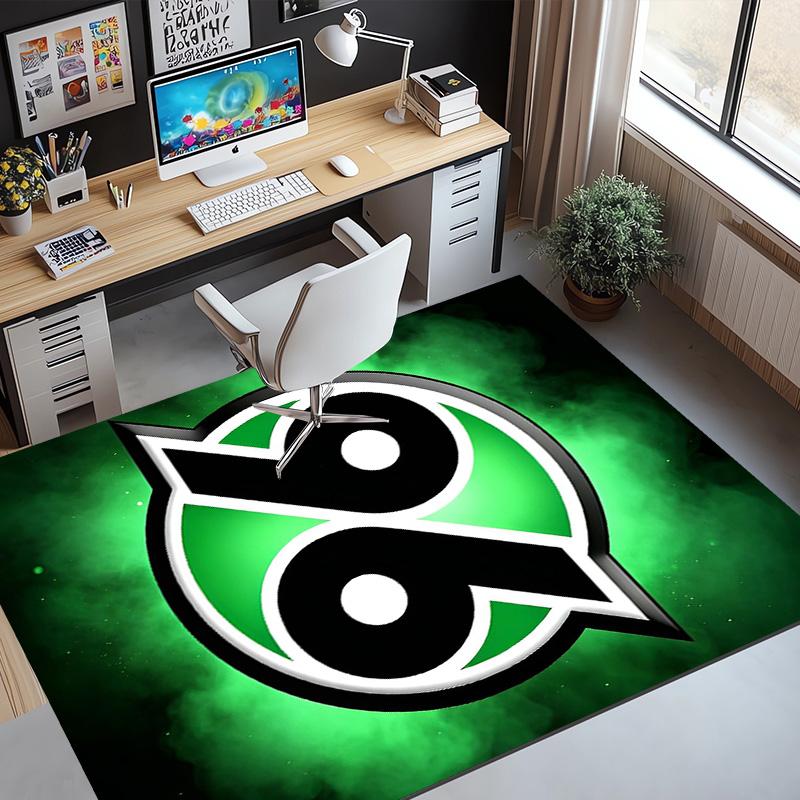 Ковер с футбольным узором Hannover 96, Коврик для помещений/улицы, для пикника, игровой комнаты, спальни, офиса, гостиной, ковер для декора дома, подарок на день рождения