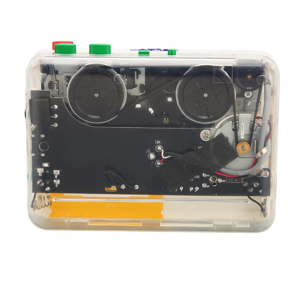 Acogedor Portable Cassette Player with Converts Old Tapes and Cassettes to Captures via Tape to MP3 Compatible with Windows and OS X Headphones, MP3,