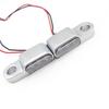 12V Scooter Motorcycle Indicators LED Turn Signal Light Handlebar Amber signal lamp Blinker Aluminum Alloy Black/Chorme