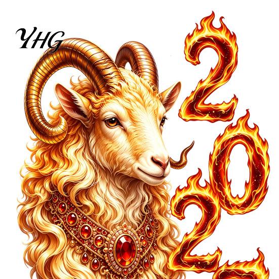 New Year Decorative Decal Chinese Window Sticker, 2027 Goat Static Clings, Reusable PVC Glass Lunar Xmas Decor for Home Shop Decoration Seasonal
