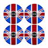 4Pcs 56mm Car Wheel Hub Center Cap Badge Stickers Accessories For MINI One Cooper JCW Countryman Clubman Cabrio Paceman Coupe czujm33 5d