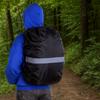 Oxford Cloth Reflective Rain Cover Double Buckle Outdoor Bag Cover Backpack Rain Cover  Cycling