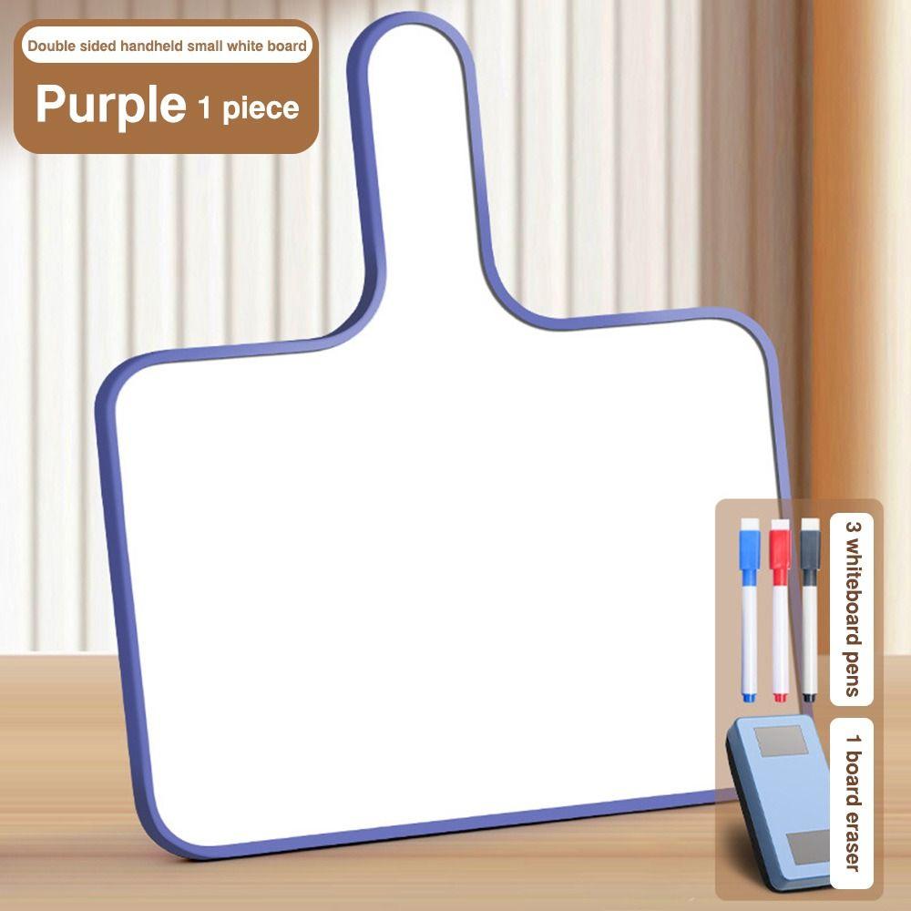 Handheld Writing Board Plastic Answer Board Portable Whiteboard Students
