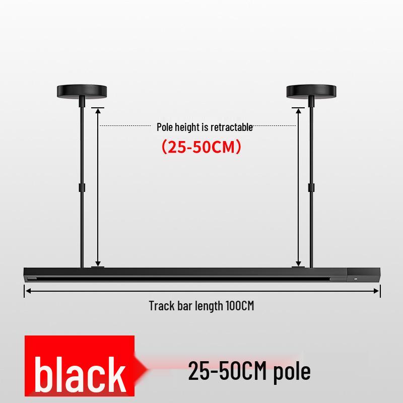 Full Spectrum Recessed Magnetic Track Spot Light for Commercial and Residential Use