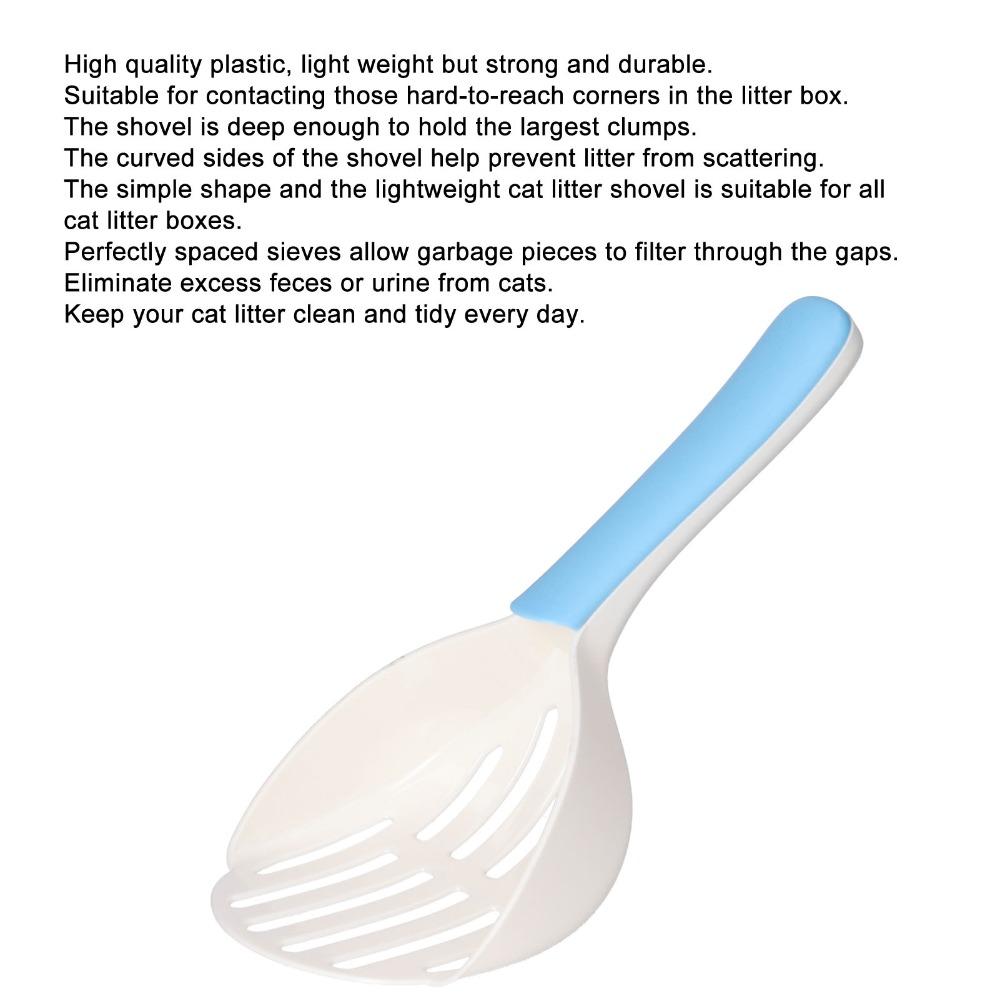 Deep Shovel Cat Litter Scoop Wide Scoop Head Litter Box Cleaner Dog Cat Litter Box