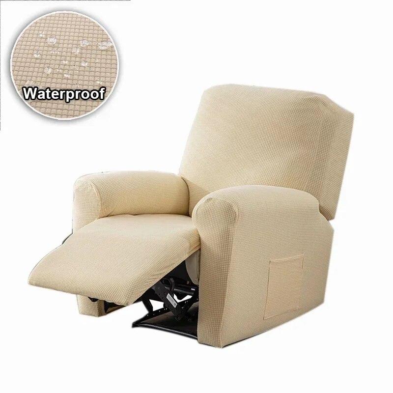 Водонепроницаемый чехол для дивана с откидной спинкой для гостиной, жаккардовый чехол для дивана, нескользящий чехол для кресла, офисный домашний декор, чехол для дивана