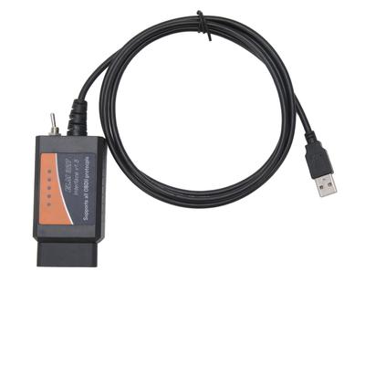 Адаптер OBD2 USB для сканера кодов ELM327 Диагностический кабель для FORScan FoCCCus