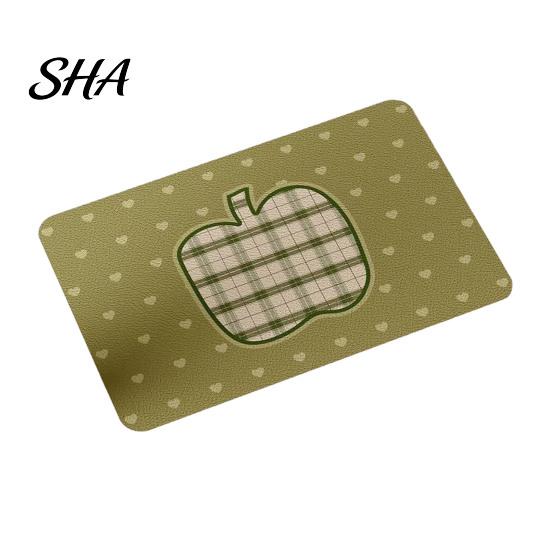 Easy Clean Placemat Waterproof Placemat, Soft Tough Non-Slip Heat Insulation Table Mat, Oil-Proof Wipeable for Kitchen Dining Rectangular