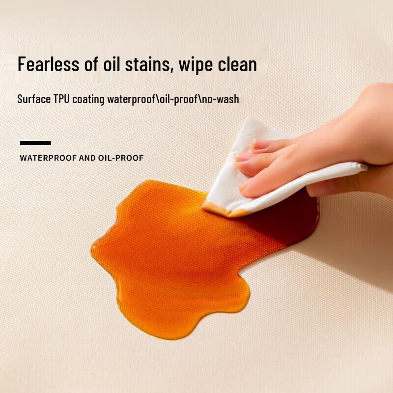 Ningzhao Waterproof & Oil-Proof Rectangular Tablecloth