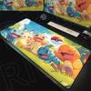 P-Pokemon Squirtle Computer Keyboard Mats Non-slip Desk Mouse Pad Rubber Anime Accessories 900x400mm Washable Laptop Game Carpet