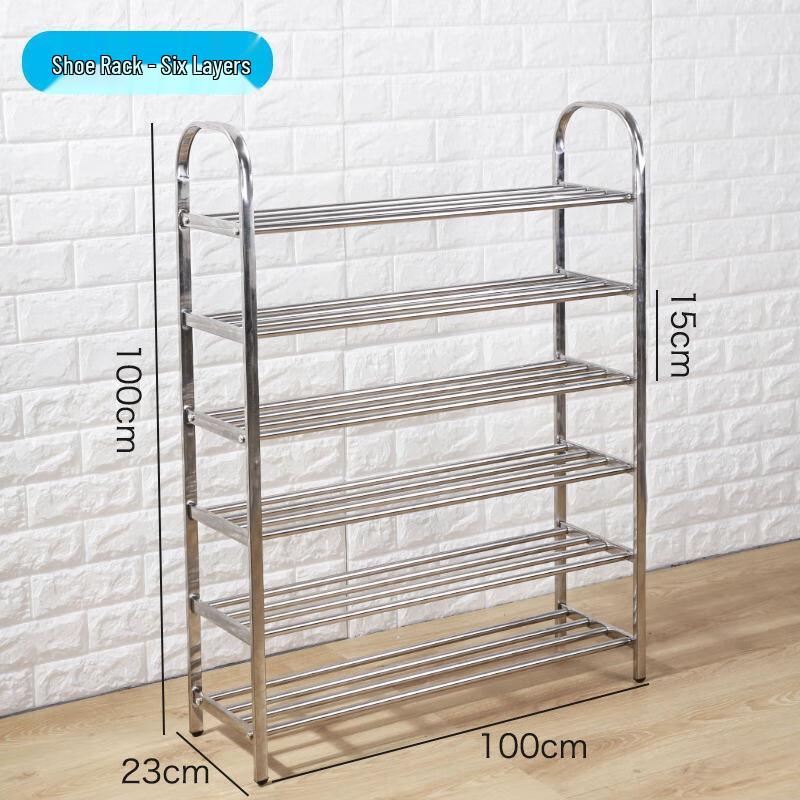 Stainless Steel Multi-tier Shoe Rack