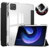 Clear Hard Acrylic Funda For Redmi Pad SE 11 Inch Smart Case Xiaomi Mipad 6 11 MI PAD 5 PRO 11 12.1 Cover with Pen Stand Holder