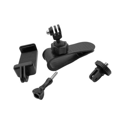 Регулируемые автомобильные козырьки Крепление для камеры с вращением на 360 градусов для спортивной камеры Зажим быстрого высвобождения Универсальная совместимость