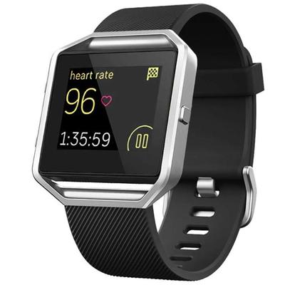 Для Fitbit Blaze xDfind Силиконовый ремешок для часов с текстурой диагонали и стальной пряжкой, однотонный