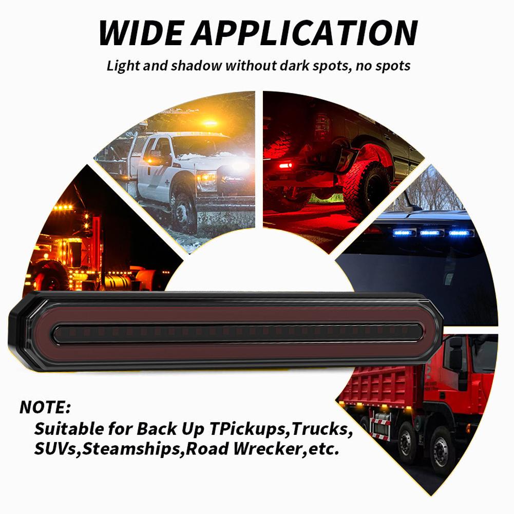 87LED 3 в 1 грузовик тормоз стоп задние фонари последовательный указатель поворота лампа DRL задний фонарь для мото автомобиля прицепа ATV 12 В 24 В