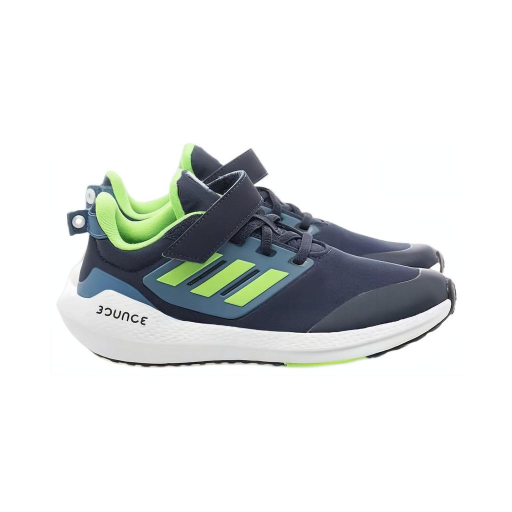 Adidas Eq21 Run 2.0 Bounce Sport Running Casual Simple Low Top Kids Running Shoes Kids Sneaker Black Green GY4366