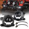 4-Inch 30W Laser Fog Light for Wrangler JL/JK/TJ - LED Front Bumper Modification