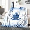 Queens Park Rangers fc Print Flannel Blanket High Quality Warm Comfortable Cover for All Seasons Perfect for Gifts Home Decor