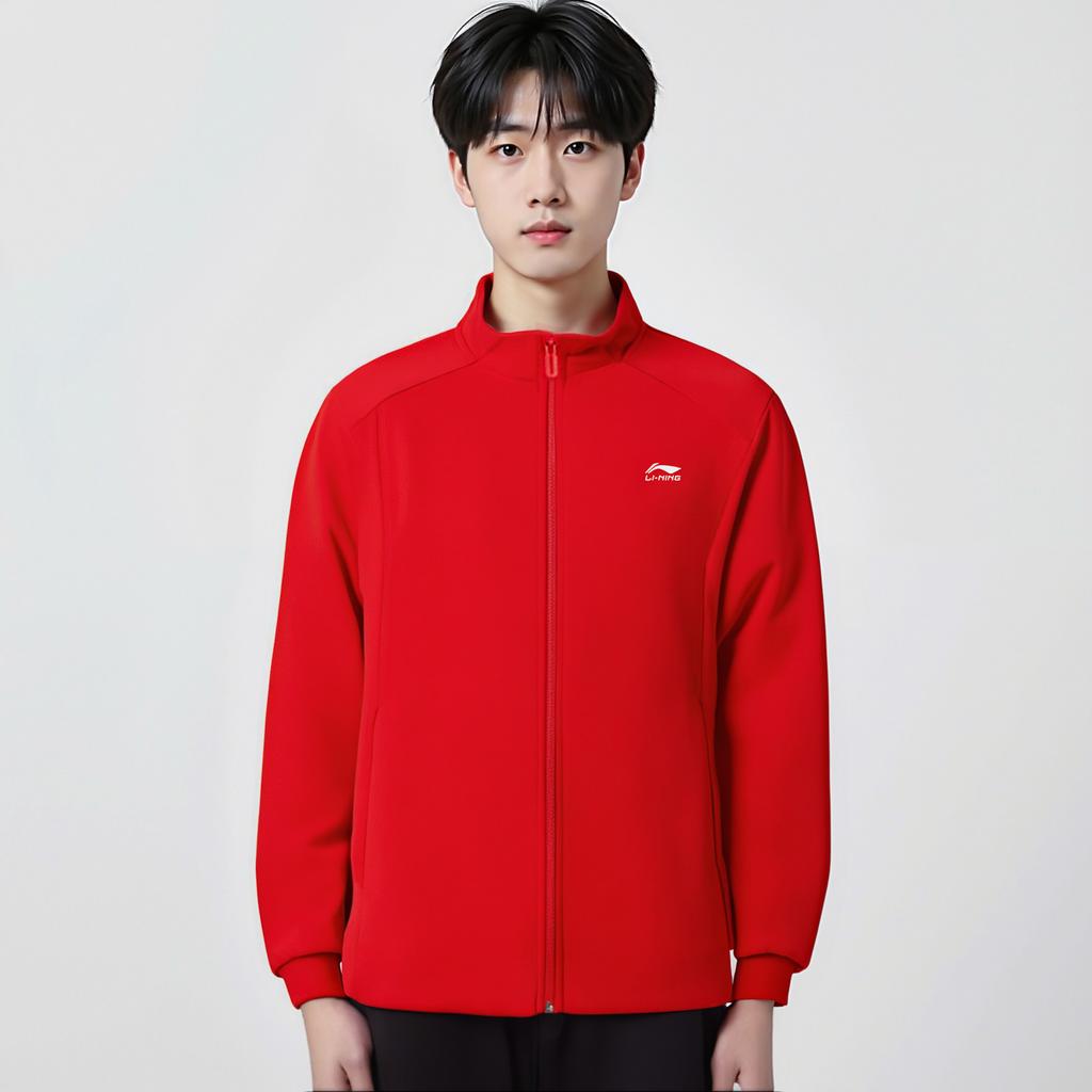Li Ning Пуловер Модный Простой Спортивный Стиль Жизни Универсальный Удобный Трендовый Живой Свитшот Унисекс свитшот AWDVH81-3