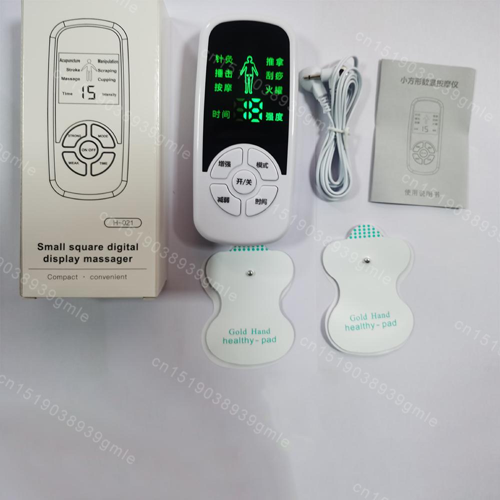 EMS Electric Muscle Therapy Stimulator 6 Modes Tens Unit Machine Meridian Physiotherapy Pulse Abdominal Prostate Body Massager
