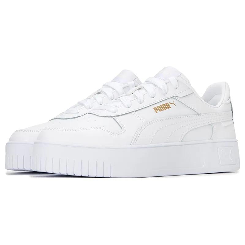 Puma Кеды Carina Street Skate Женские Низкие Белые (унисекс) Обувь для скейтов