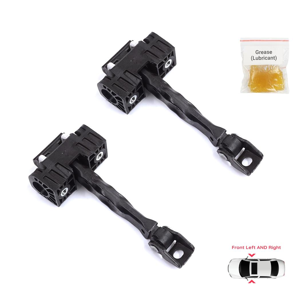 EDP1454-1 2 Pieces Front Door Stop Check Assy Limiter Strap for Skoda Fabia MK2 Roomster 5J7 Praktik 5J 5J0837249C