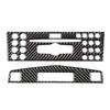 Carbon Fiber Center Console Navigation Panel Trim Fit for Mercedes Benz C Class W204 20052012