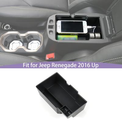 Бокс-подлокотник, органайзер, контейнер для Jeep Renegade 2016 г. и новее, аксессуары для интерьера автомобиля