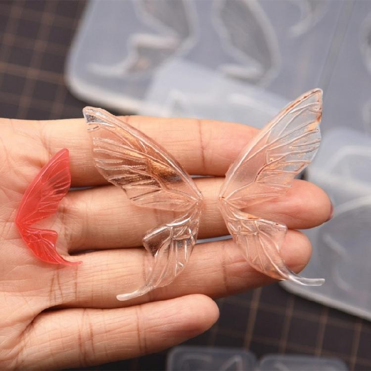 Силиконовая форма для ушей бабочки DIY Ручная лепка кукол из глины Формы для литья