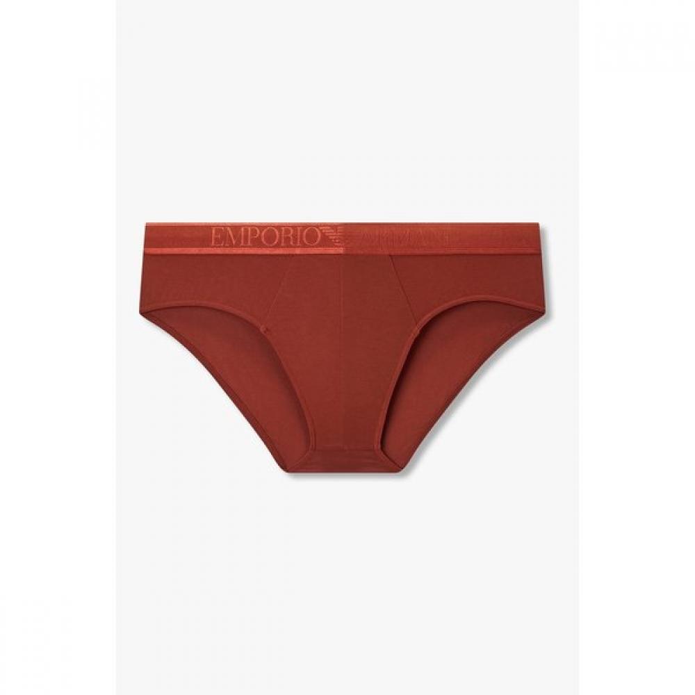 Emporio Armani Men S Jacquard Logo Brief 0816311027