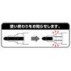 Mitsubishi Pencil Whiteboard Marker Notification Sensor Medium Point Round Core PWB1204M Blue 5 шт.