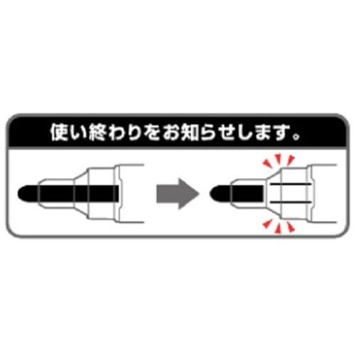 Mitsubishi Pencil Whiteboard Marker Notification Sensor Medium Point Round Core PWB1204M Blue 5 шт.