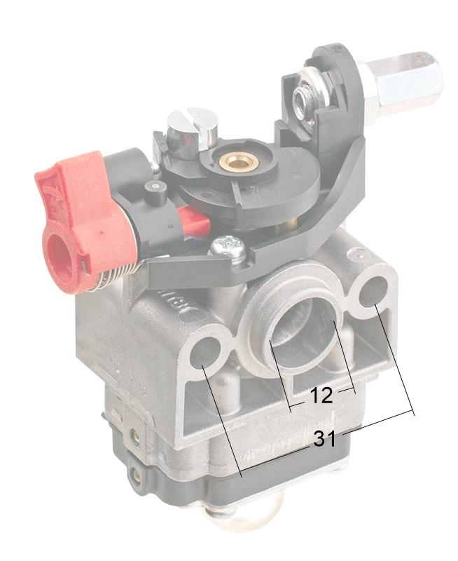 Gaźnik Kawasaki Th23/Nożyce/ Wyb-5