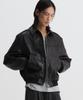 Dnsr [Premium] Lampo Vegetable Lambskin Blouson Black