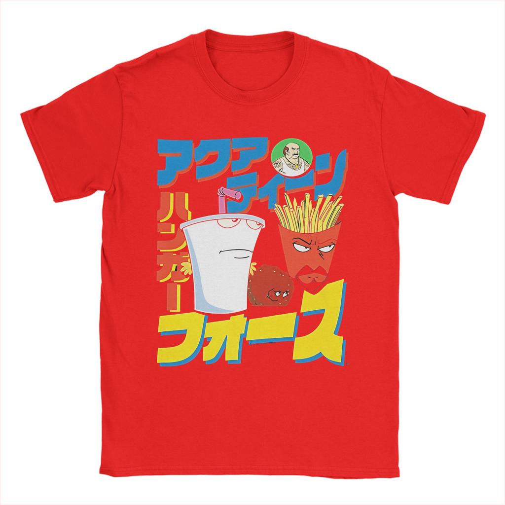 Aqua Teen Hunger Force T-Shirt Beach Hipster T-Shirts Couple 100 Cotton O Neck Oversize Clothes Short Sleeve Y2K Funny Tshirt