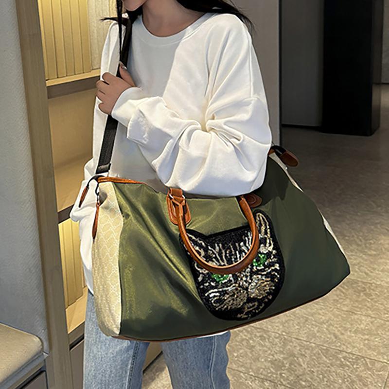 Большая вместительная дорожная сумка для женщин, спортивная сумка для йоги и фитнеса, студенческая сумка-органайзер на одно плечо, дорожная сумка для коротких поездок