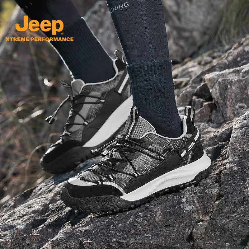 Jeep Мужские дышащие низкие походные ботинки