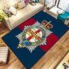 Royal Crest Emblem Custom Name Carpet Rug For Living Room Bedroom Home Sofa Decoration Kids Play Nonslip Floor Mat