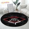 3D Cartoon Gamer Game Controller Area Rug Large,Round Carpet Rug for Living Room Bedroom Sofa Decor,Kid Play Non-slip Floor Mat