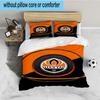 Shakhtar Donetsk Crest Design 3PCS Bedding set,Ideal for 1pc Duvet Cover And 2pcs Pillowcases Perfect for Fan gift,Ideal for Bedroom, Dormitory