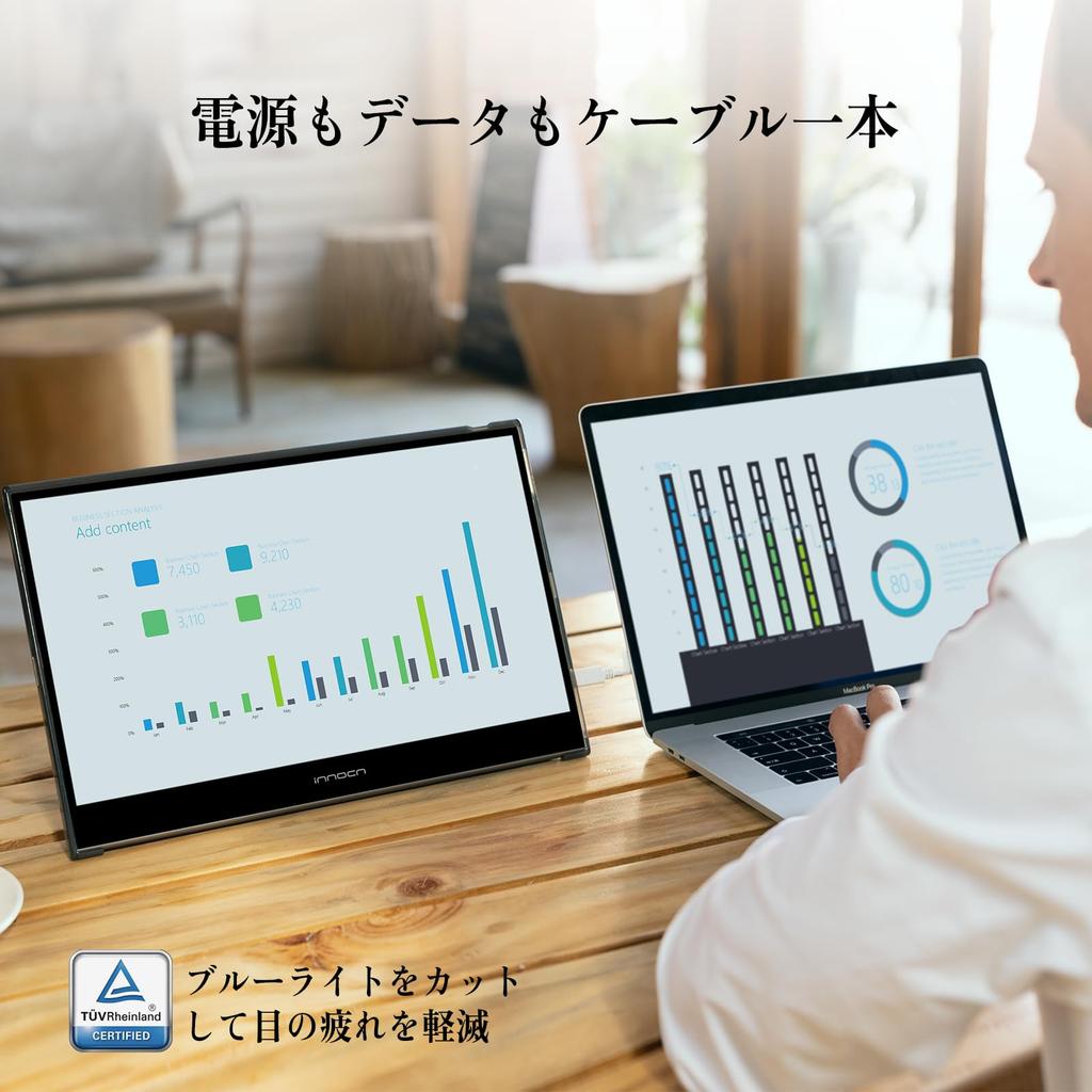 INNOCN дюймовый 1080P сенсорный экран портативный ультратонкий ультралегкий мини HDMI 2-й экран японское руководство по эксплуатации PF15 PRO x 15.6 монитор, 100% sRGB,