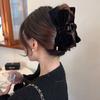 Большой бант для волос коготь нескользящий зажим для волос с сильной фиксацией модные аксессуары для волос для женщин и девочек
